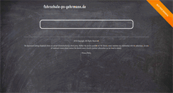 Desktop Screenshot of fahrschule-ps-gehrmann.de